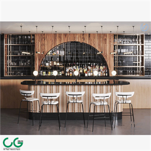 modern bar counter 3d model